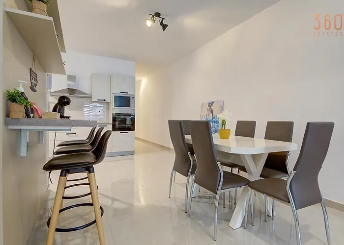 Modern & Cozy 3br Maisonette With Private Terrace In Marsascala By 360 Estates Апартаменты Марсаскала
